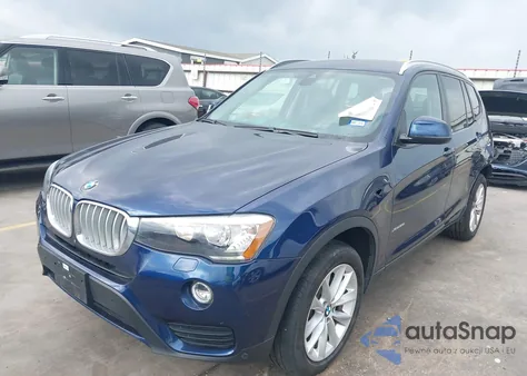2017 BMW X3 xDrive28I from USA, damaged, VIN 5UXWX9C3XH0W74375